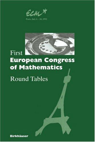 Cover for First European Congress of Mathematics