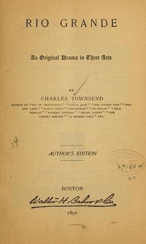 Cover for Rio Grande