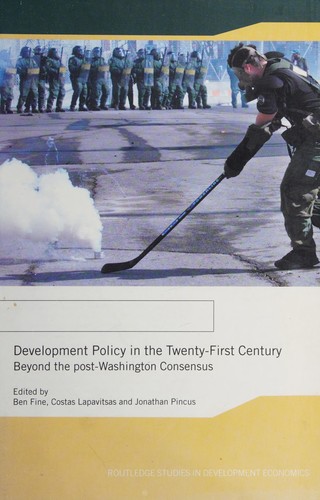 Cover for Development policy in the twenty-first century
