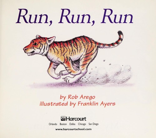 Cover for Run, run, run grade k, reader