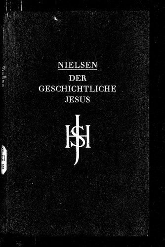 Cover for Der geschichtliche Jesus
