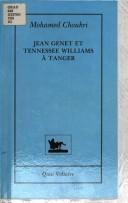 Cover for Jean Genet et Tennessee Williams à Tanger