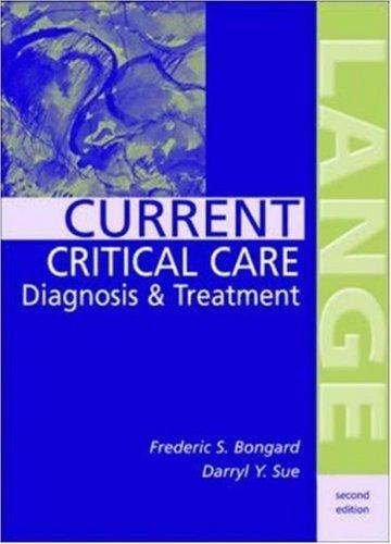 Cover for CURRENT Critical Care Diagnosis & Treatment