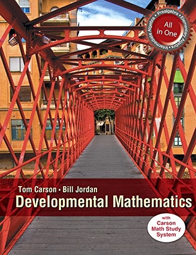 Cover for Developmental Mathematics