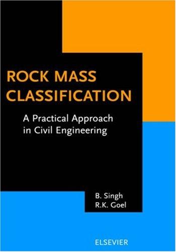 Cover for Rock Mass Classification