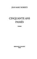 Cover for Cinquante ans passés