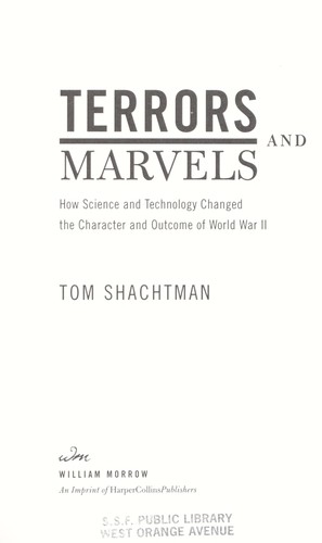 Cover for Terrors and Marvels