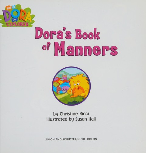 Cover for Dora's book of manners