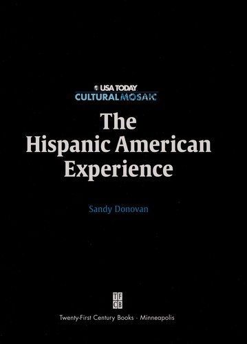 Cover for Hispanic  Americans