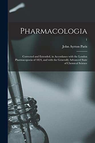 Cover for Pharmacologia
