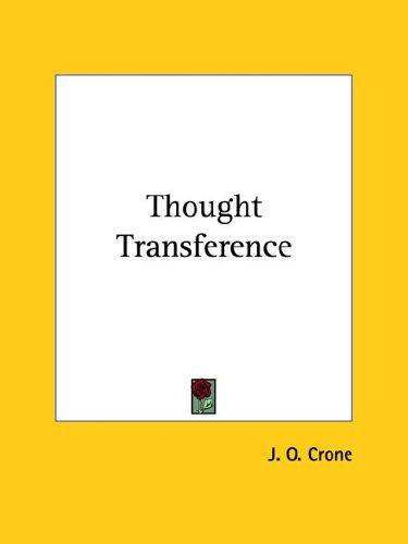 Cover for Thought Transference
