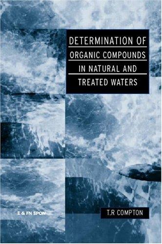 Cover for Determination of organic compounds in natural and treated waters