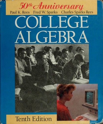 Cover for College algebra