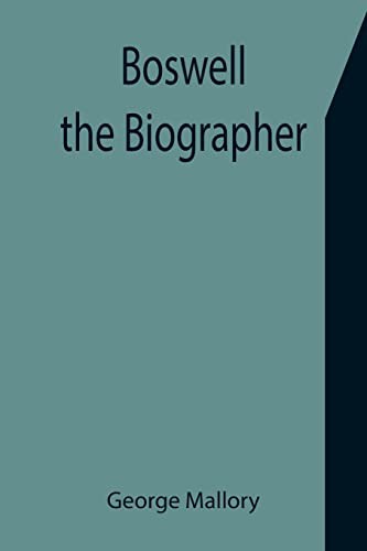 Cover for Boswell the Biographer