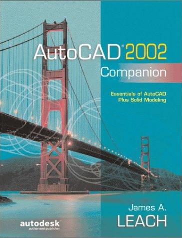 Cover for AutoCAD 2002 Companion