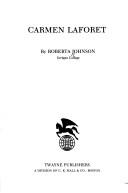 Cover for Carmen Laforet