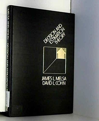 Cover for Decision and estimation theory