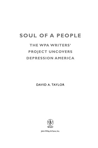Cover for Soul of a people