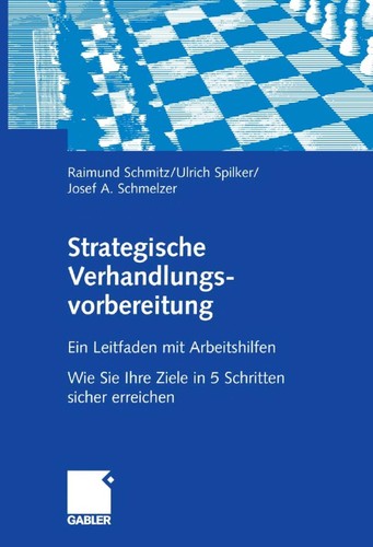 Cover for Strategische Verhandlungsvorbereitung
