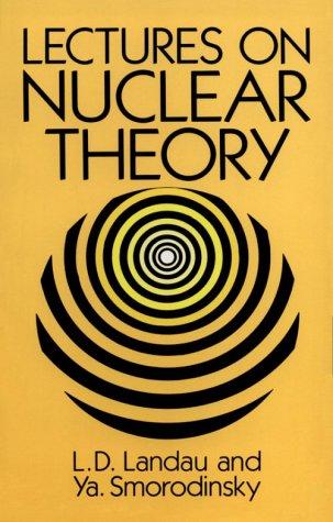 Cover for Lectures on nuclear theory