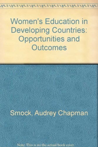 Cover for Women's education in developing countries