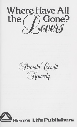 Cover for Where have all the lovers gone?