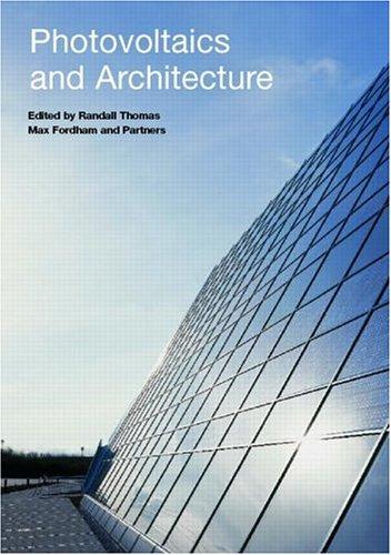 Cover for Photovoltaics and architecture