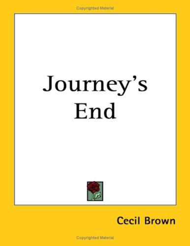 Cover for Journey's End