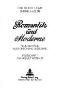 Cover for Romantik und Moderne