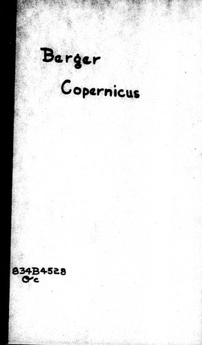 Cover for Copernicus
