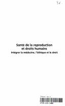 Cover for Santé de la reproduction et droits humains