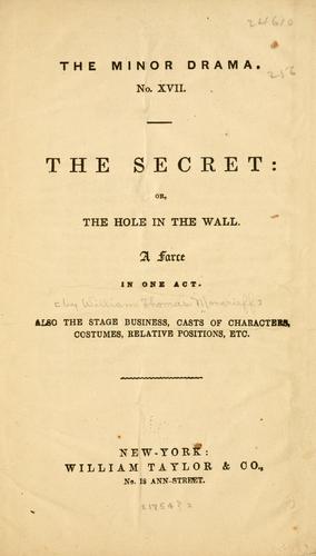 Cover for The secret