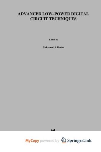 Cover for Advanced Low-Power Digital Circuit Techniques