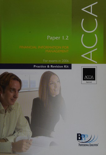 Cover for ACCA Paper 1.2 Financial Information for Management (Acca Study Text)