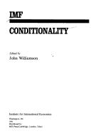 Cover for IMF Conditionality