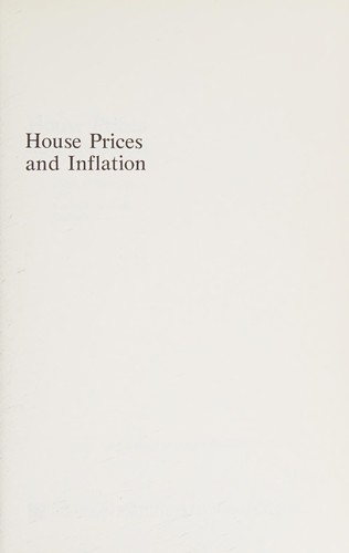 Cover for House prices and inflation