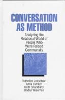 Cover for Conversation As Method
