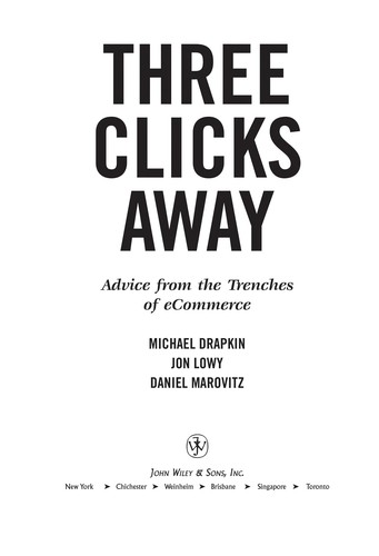 Cover for 3 clicks away