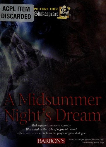 Cover for William Shakespeare's A midsummer night's dream