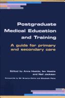 Cover for Postgraduate medical education and training