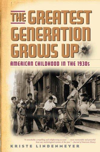 Cover for The Greatest Generation Grows Up