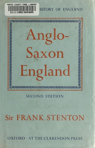 Cover for Anglo-Saxon England