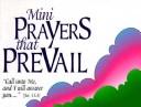 Cover for Mini prayers that prevail