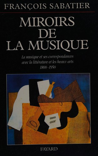 Cover for Miroirs de la musique