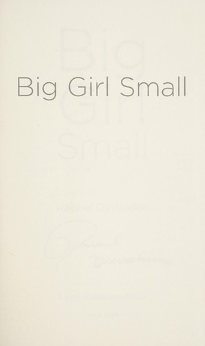 Cover for Big girl small