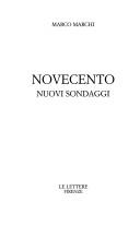 Cover for Novecento
