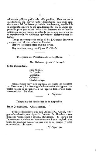 Cover for Comunicaciones cruzadas entre la Corte Suprema de Justicia Centroamericana y ...