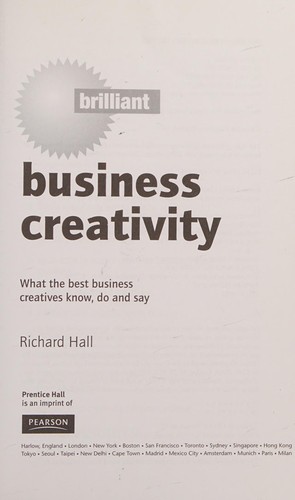 Cover for Brilliant business creativity