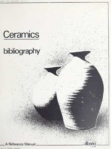 Cover for Ceramics bibliography