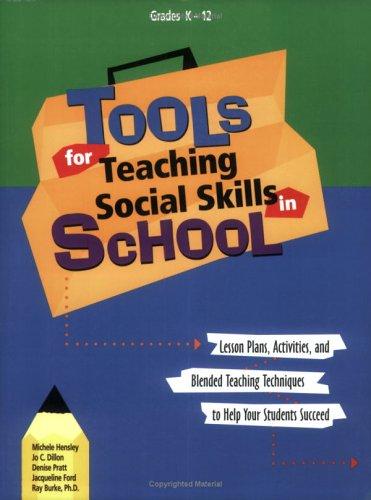 Cover for Tools for Teaching Social Skills in School